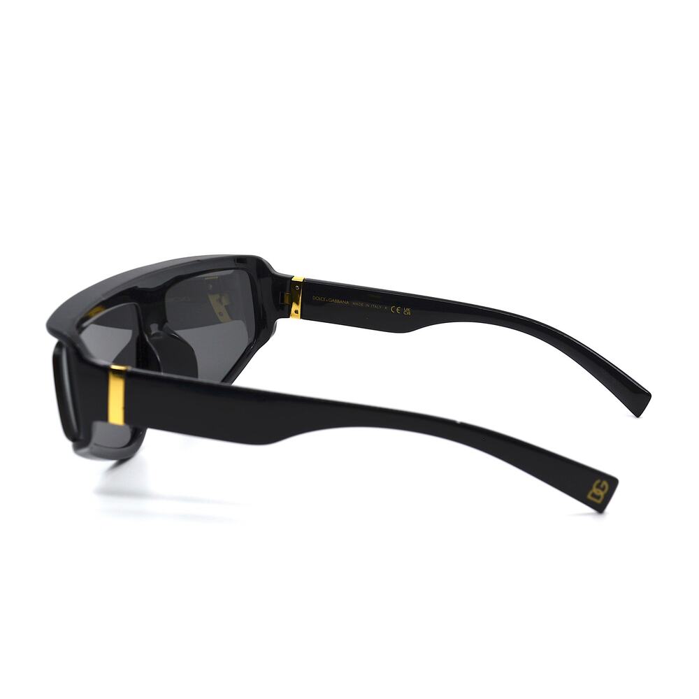 NEW DOLCE&GABBANA DG6177 501/87 BLACK DARK GREY UNISEX AUTHENTIC SUNGLAS… - Picture 6 of 16